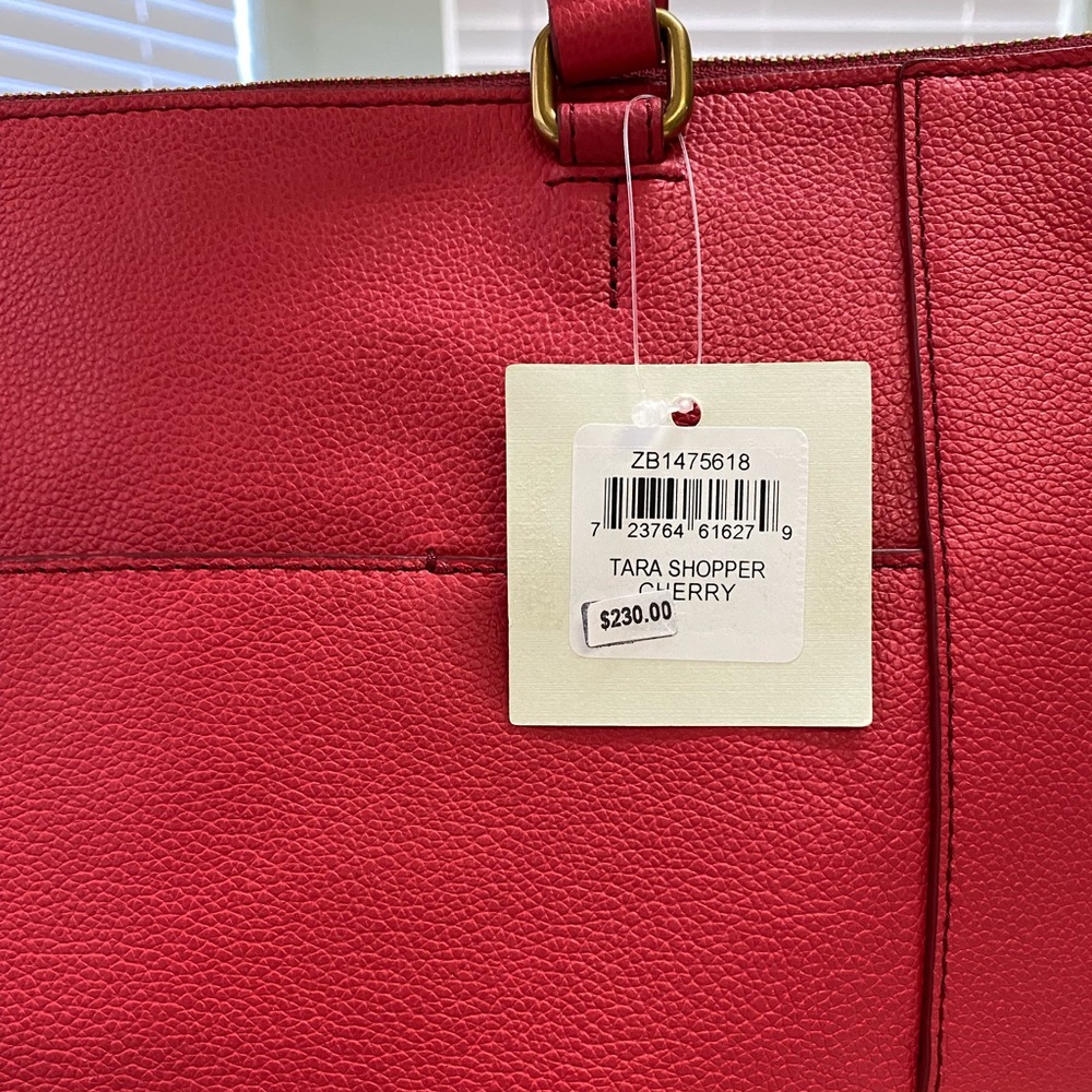 NWT FOSSIL Tara Shopper - Picture 13 of 14